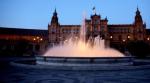 plaza de espana night