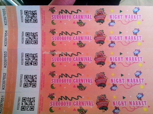 suroboyo carnival tiket terusan